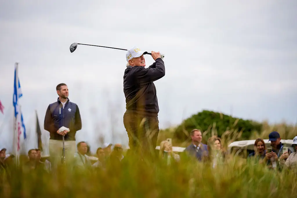 Golf courses have cheered the Trump administration's bill (Andrew Harnik / Staff / Getty)