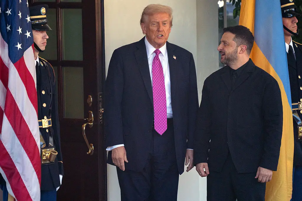 Zelenskyy recently visited the White House to continue peace talks with Trump (The Washington Post via Getty Images)