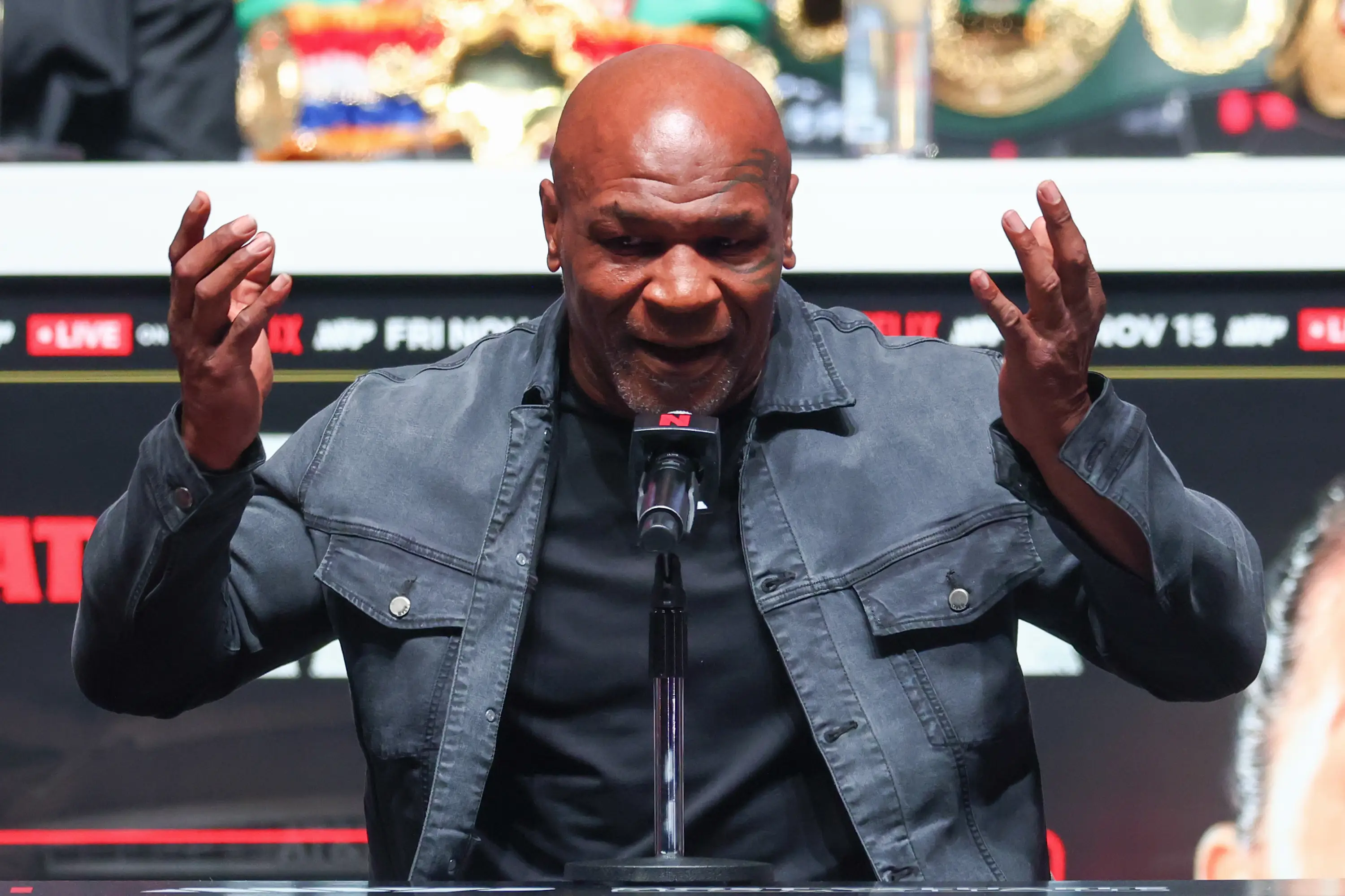 Tyson says he's not in it for the money (Ed Mulholland / Contributor / Getty)