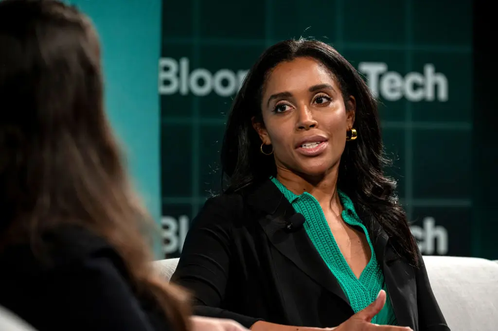 Sarah Bond has called the next Xbox a 'very premium, very high-end' experience, but many are worried about the price (David Paul Morris/Bloomberg via Getty Images)