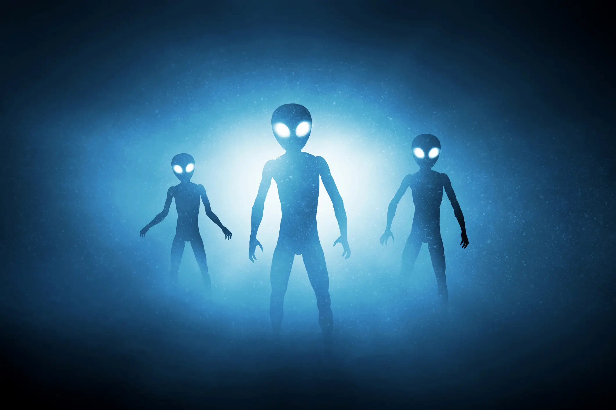 Five aliens reportedly combined into one and exploded in an enormous burst of intense energy (FOTOKITA / Getty)