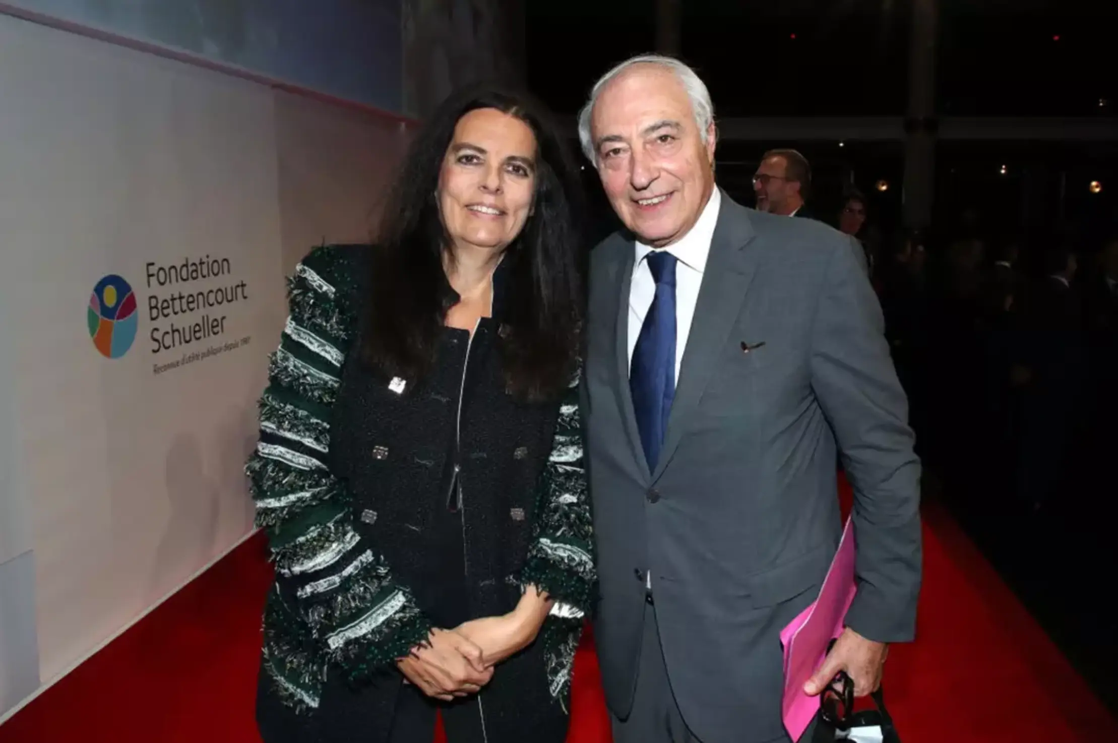 Françoise Bettencourt Meyers and her husband Jean-Pierre Meyers (Bertrand Rindoff Petroff/Getty Images for Fondation Bettencourt-Schueller)