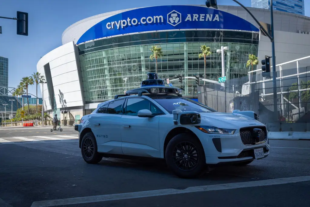 Alphabet's Waymo is currently leading the charge when it comes to robotaxi deployment across the country (Allen J. Schaben / Los Angeles Times via Getty Images)