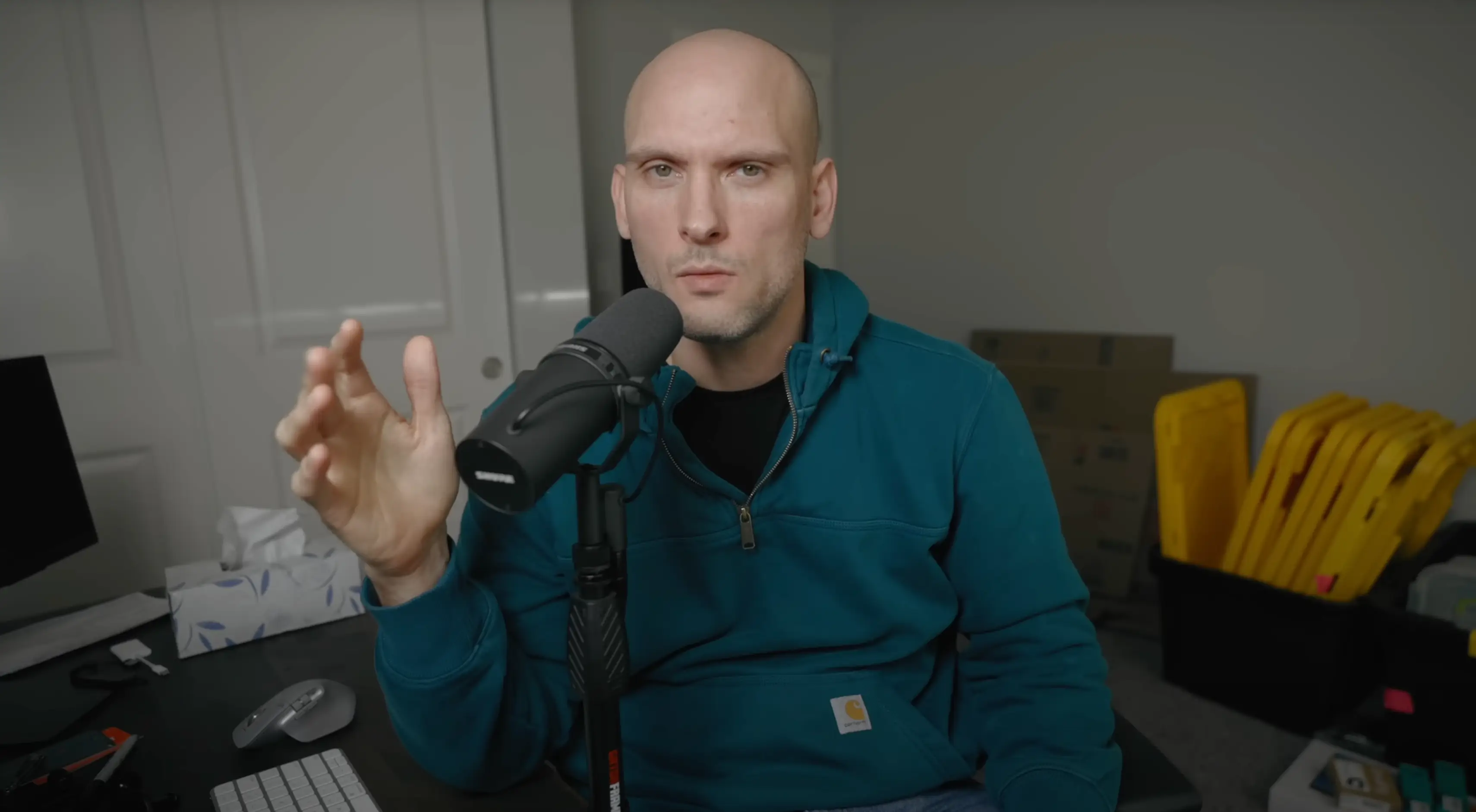 The YouTuber shared his own experience with quitting weed (YouTube/@DorianDevelops)