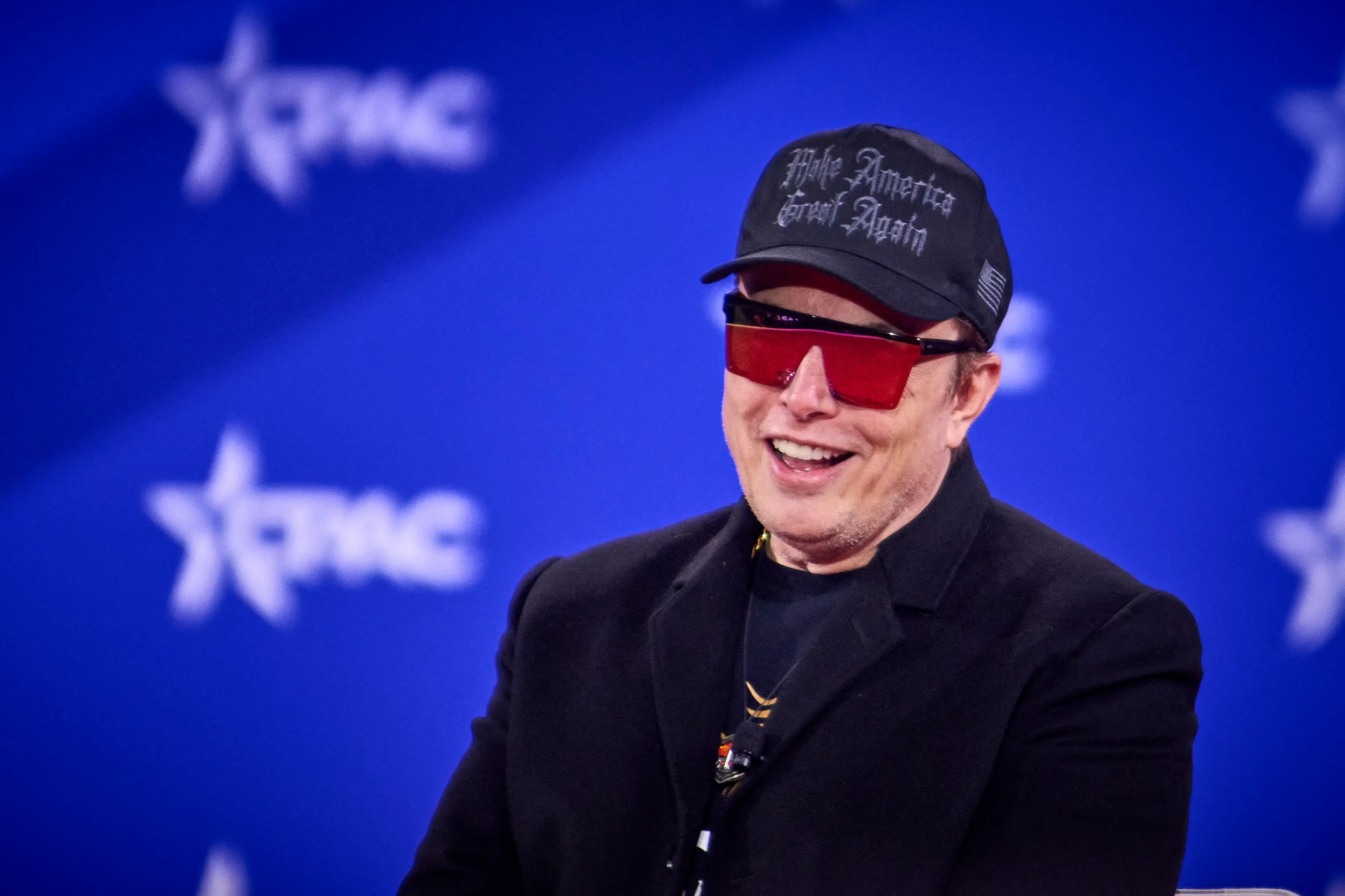 The billionaire hopes xAI will be able to rival OpenAI (DOMINIC GWINN/Middle East Images/AFP via Getty Images)