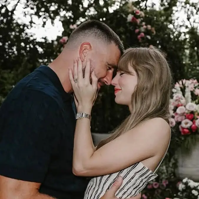Taylor Swift and Travis Kelce destroy insane Instagram record with engagement post
