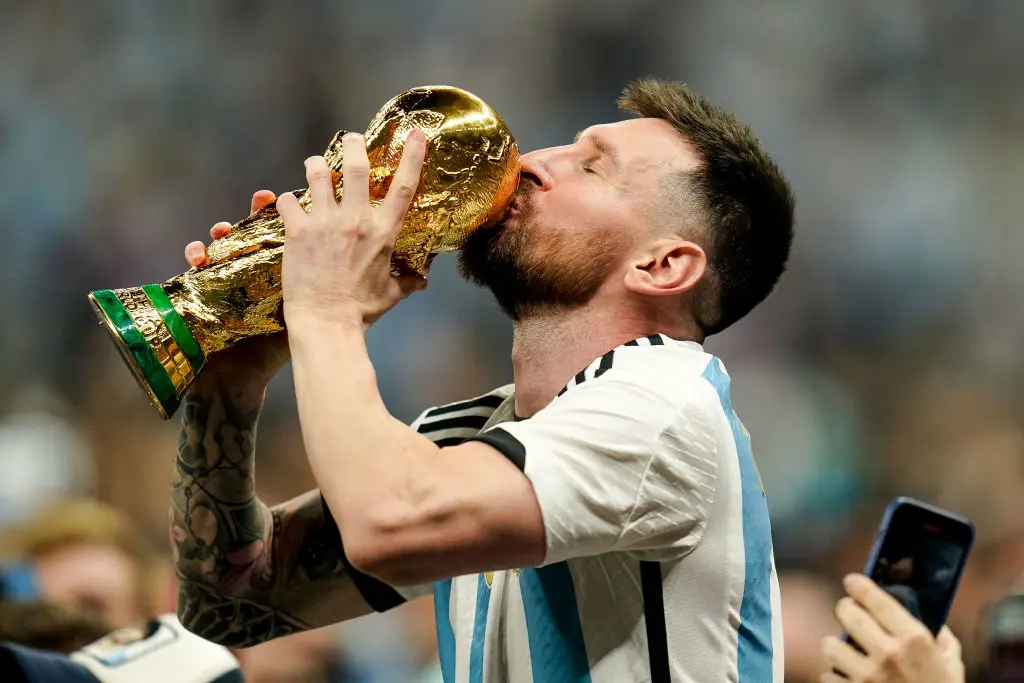 AI still believes that sports stars will remain among the most famous people, with the heir to Messi's throne being a likely candidate (Tnani Badreddine/Defodi Images via Getty Images)