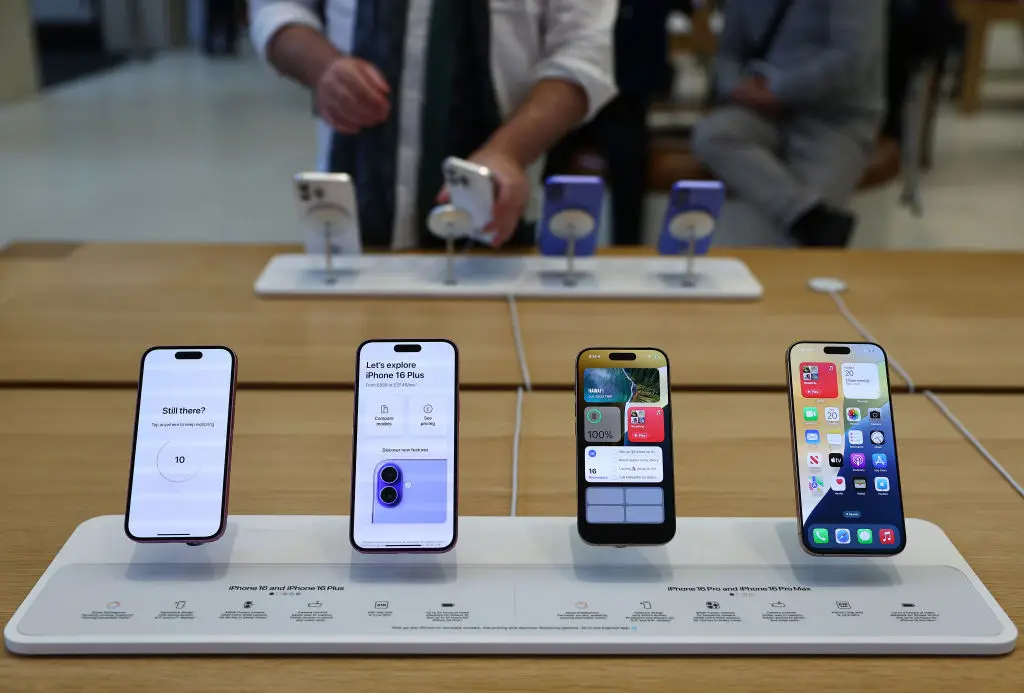 New iPhone 16 range has better battery life (Getty Images / Peter Nicholls / Stringer)