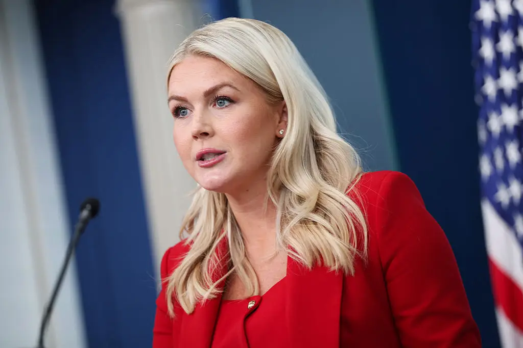 Leavitt stepped down as White House press secretary in August 2026 (Kevin Dietsch / Staff / Getty)