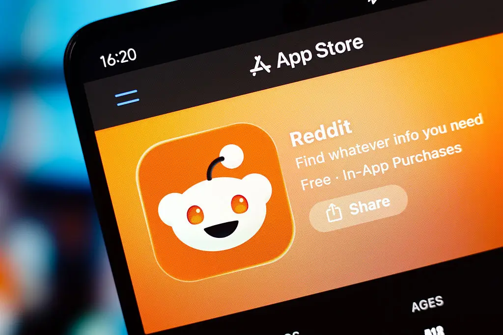 Reddit is being hit with a £14 million fine from the UK's data watchdog (NurPhoto/Contributor/Getty)