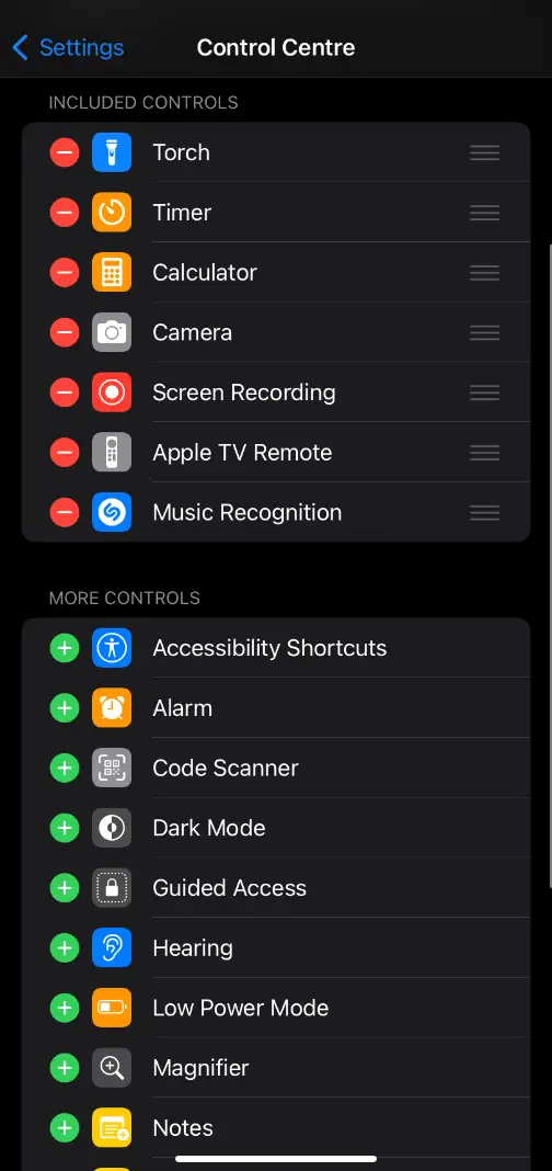 Head to your control centre in settings and simple click add to 'Music Recognition' (UniladTech)
