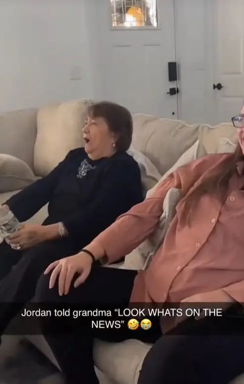 The poor grandma had no idea it was a video game.