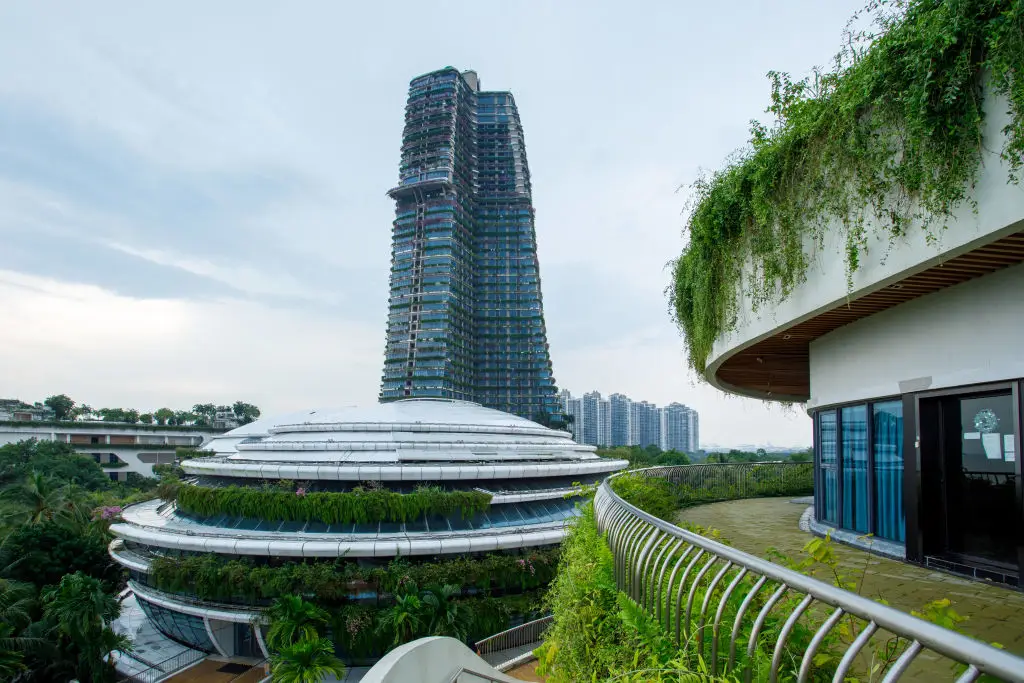 Forest City is meant to be a utopia, but it turned out more like a post-apocalyptic ghost town (Samsul Said/Bloomberg via Getty Images)