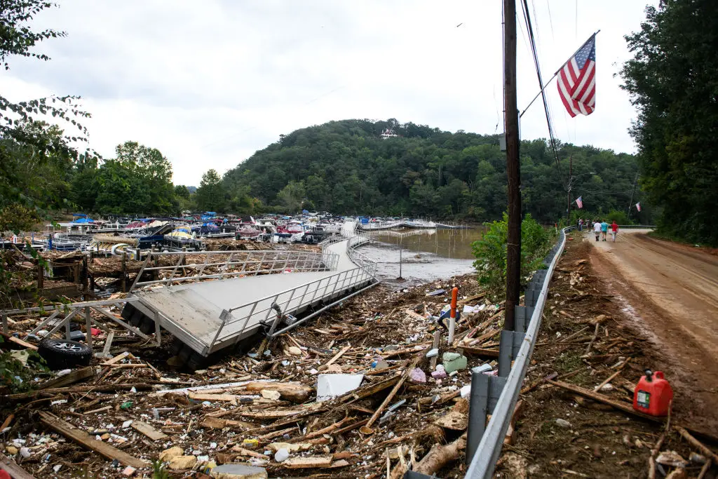 Hurricane Helene has caused devastation across southeastern America (Melissa Sue Gerrits/Getty Images)