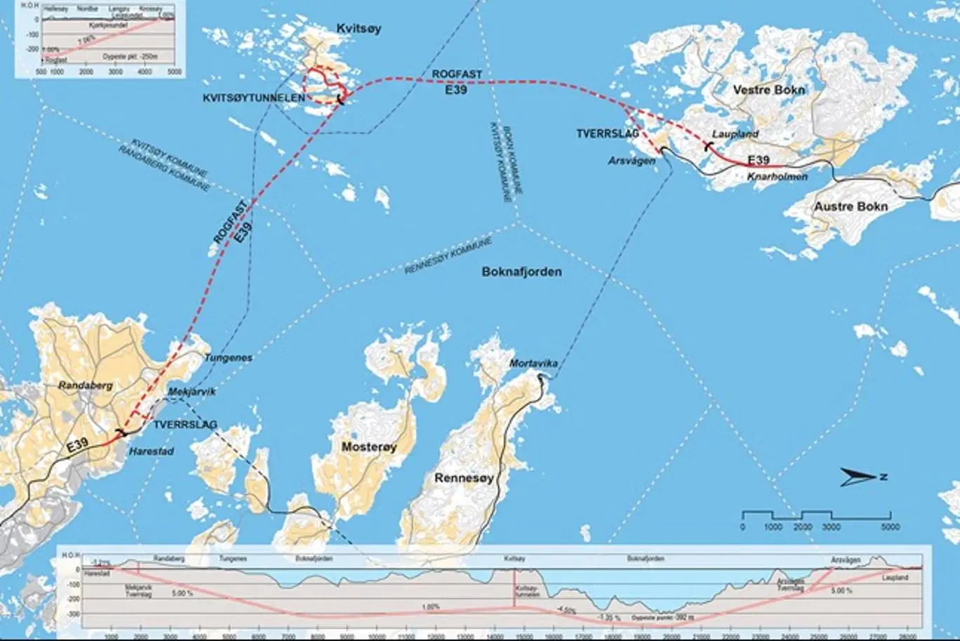 The Rogfast tunnel will hopefully be completed by 2033 (Norwegian Public Roads Administration / Norconsult)