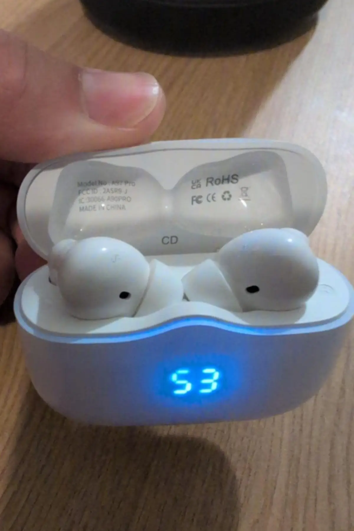 The waterproof earbuds are exclusively on sale for Amazon Prime members (Amazon Customer Reviews/Xinwld Wireless Earbuds)