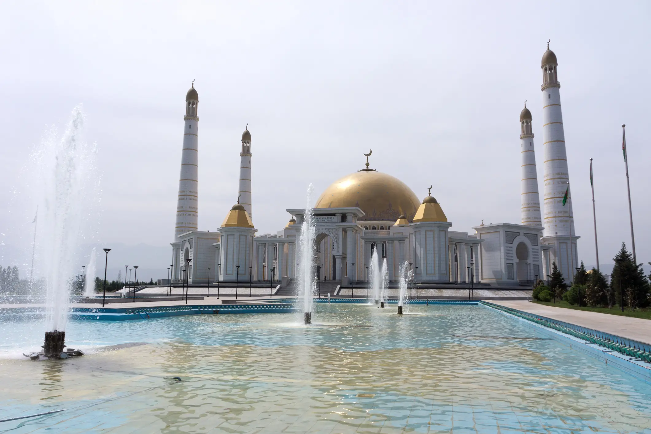 Ashgabat is a fascinating but empty place (Alatom / Getty)