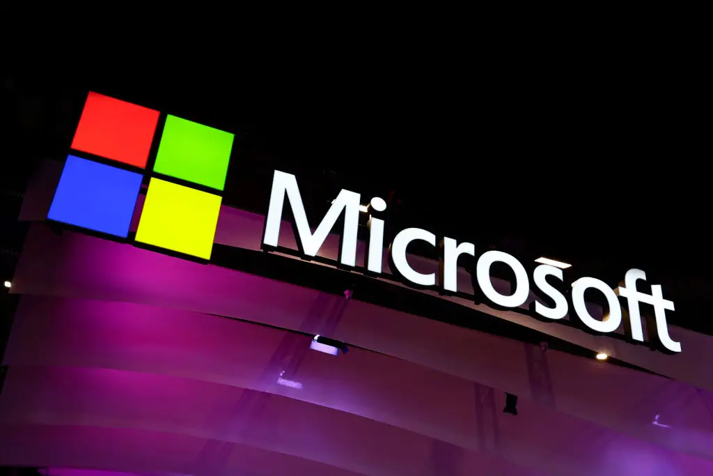 Around 4% of Microsoft has been hit by layoffs today (Joan Cros/NurPhoto via Getty Images)