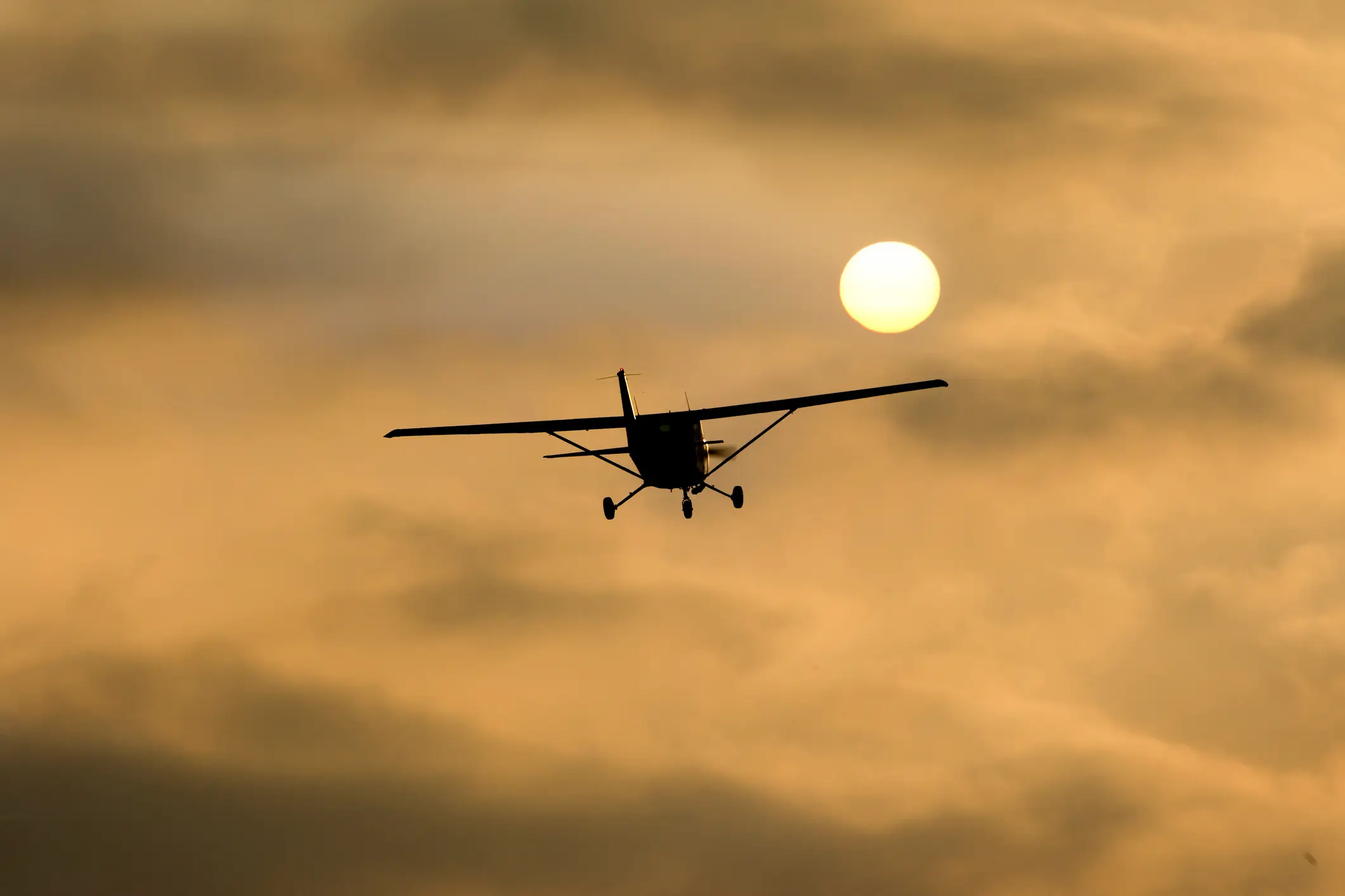 The student had no choice but to attempt to land the plane (Westend61/Getty Images)