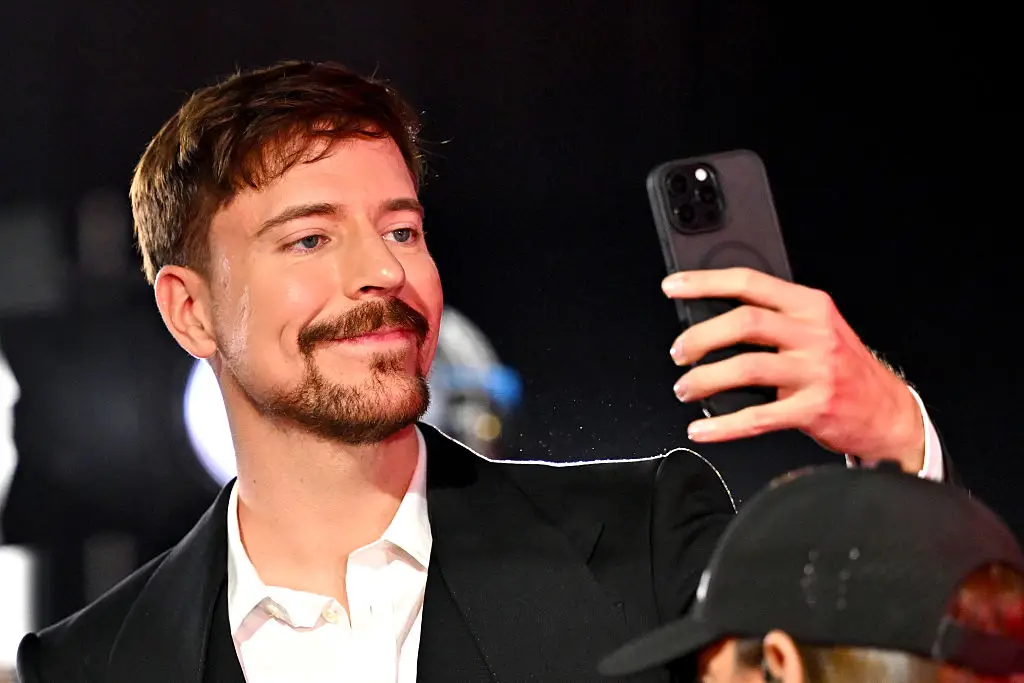 A video editor employed by MrBeast was caught trading on predictions relating to the YouTuber's videos (Roy Rochlin/Getty Images for MTV)