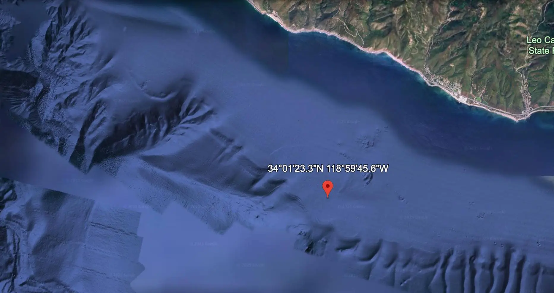 The mystery of Sycamore Knoll deepens (Google Earth)