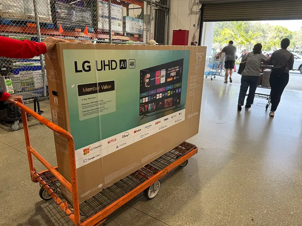 LG is under fire amid accusations about its TVs 'listening' to customers (UCG / Contributor / Getty)