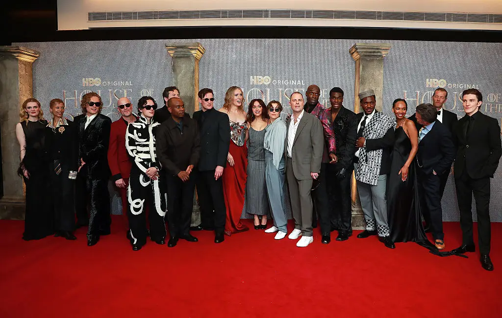 The giant dragon celebrates House of the Dragon season 3 (Dave Benett / Contributor / Getty)