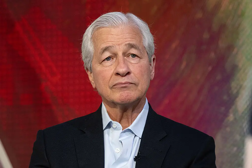 Dimon believes that AI has caused a 'feedback cycle' without a natural end point, fearing that a crash is on the way (Noam Galai/Getty Images)