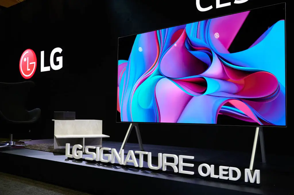 The name change also brought everything under the LG banner, making it a company customers could trust (Bridget Bennett/Bloomberg via Getty Images)