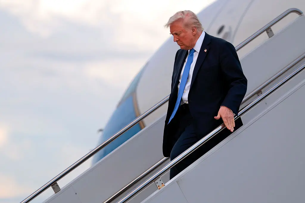 Trump is set to receive a plane from Qatar (Anna Moneymaker/Getty Images)