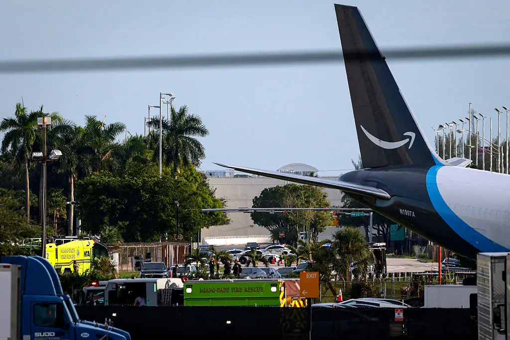 It's said that 200 rescue workers attended the scene in Miami (Bloomberg / Contributor / Getty)