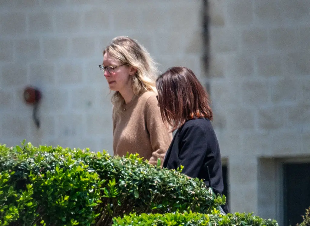 Holmes filmed You Can See Everything shortly before her sentence started (Bloomberg / Contributor / Getty)