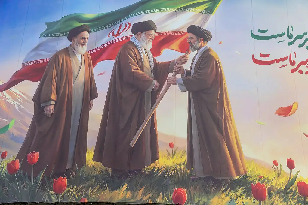 Ali Ardashir Larijani says he will hold trump responsible for Ali Khamenei's death (Majid Saeedi / Stringer / Getty)