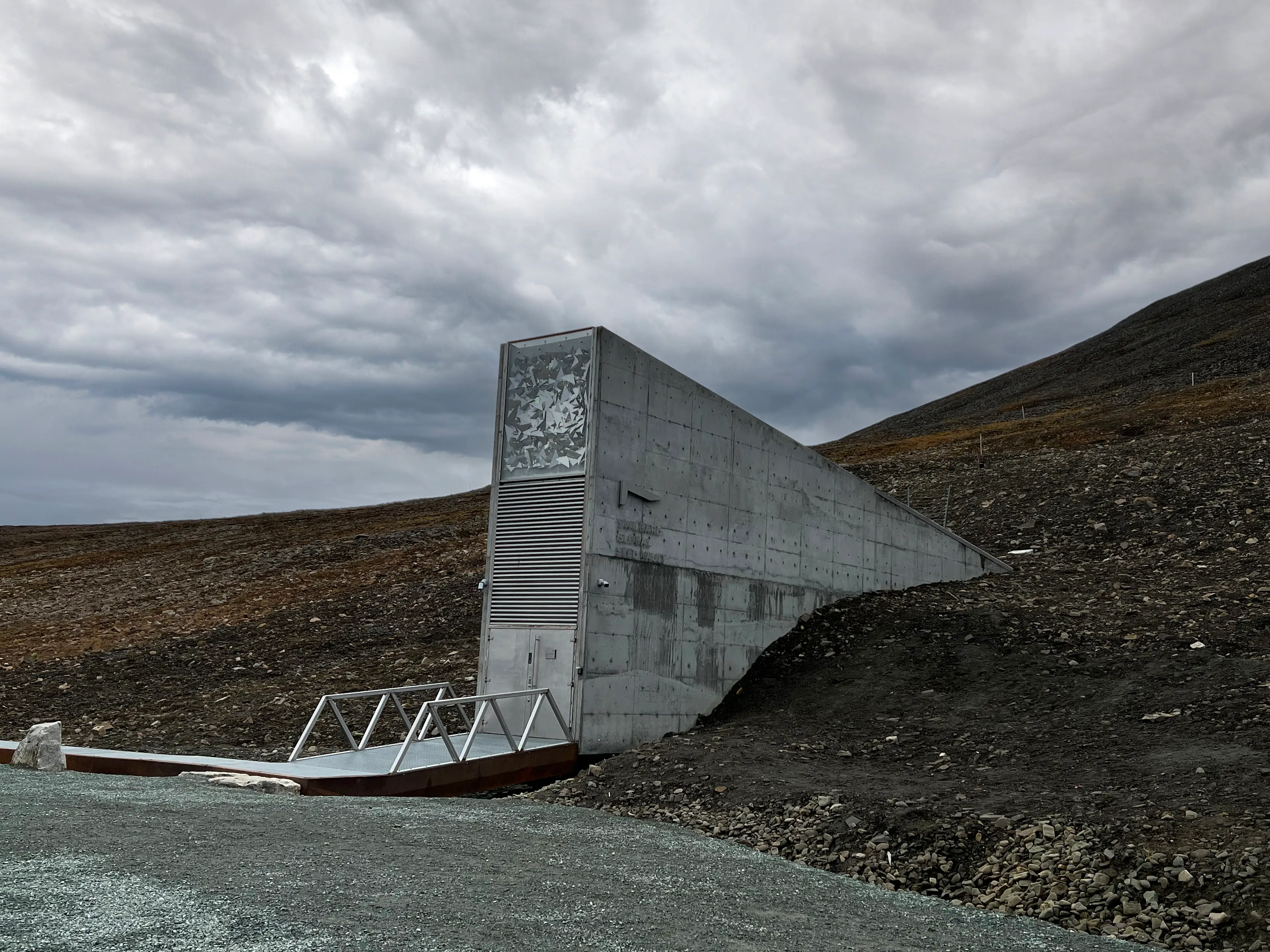The Svalbard Global Seed Vault is found deep in Norway.