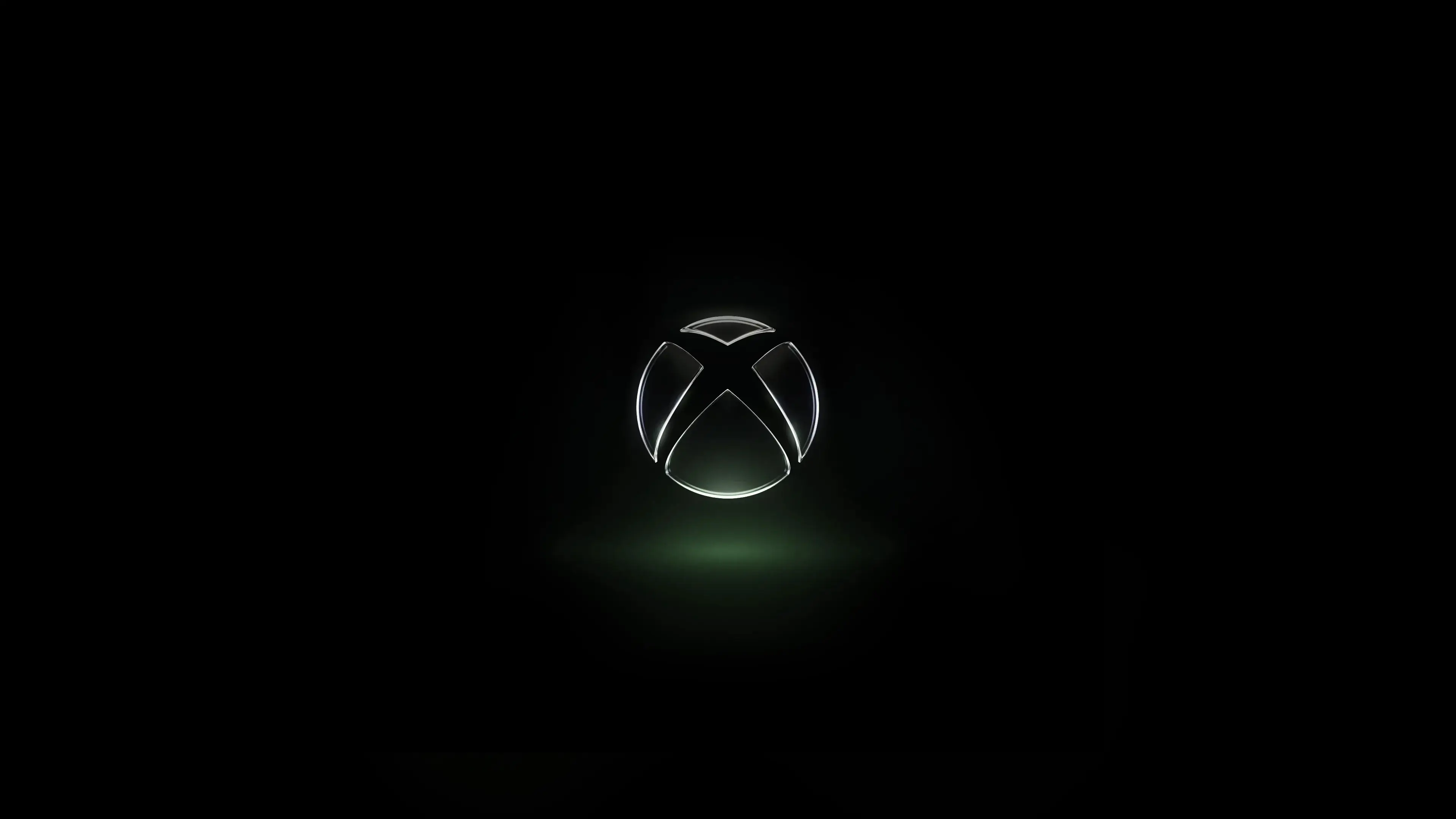 An alternative version of Xbox's new logo evokes a glass-like look which fans have also appreciated (Microsoft)
