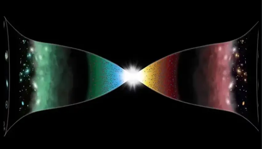 Turok's mirrored universe theory is 'simple' yet unbelievably complex (Neil Turok/CC BY-SA)