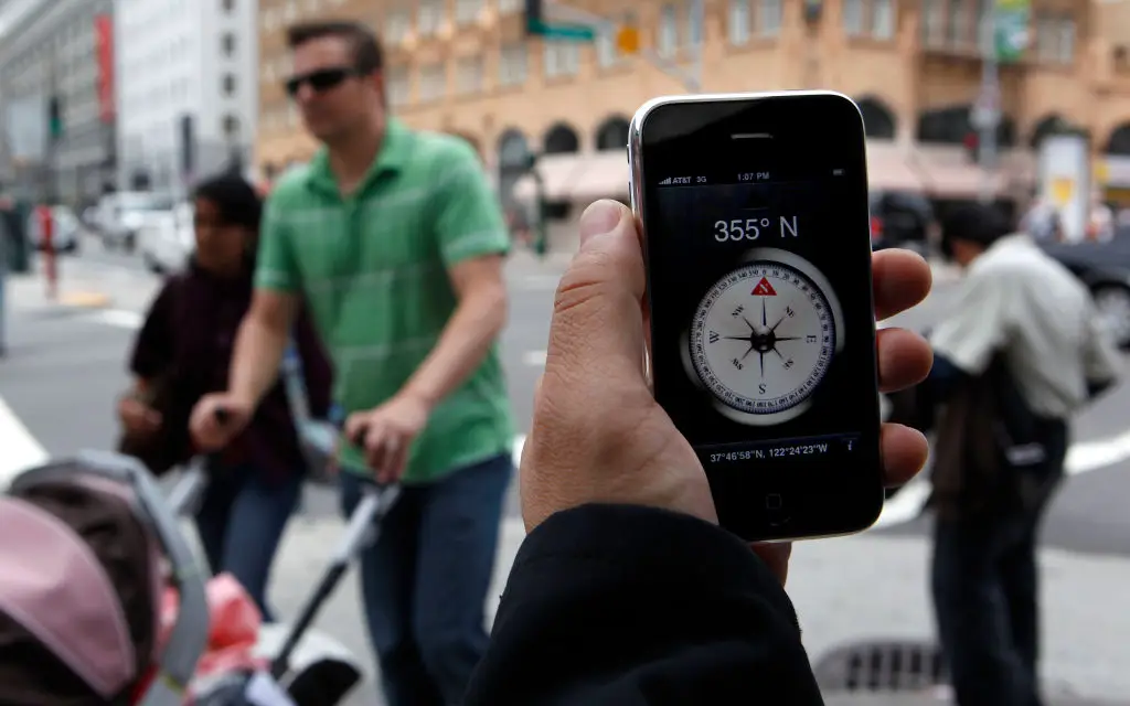 Compass has been around on iPhones since 2009, but you should still probably bin it (Michael Macor/The San Francisco Chronicle via Getty Images)