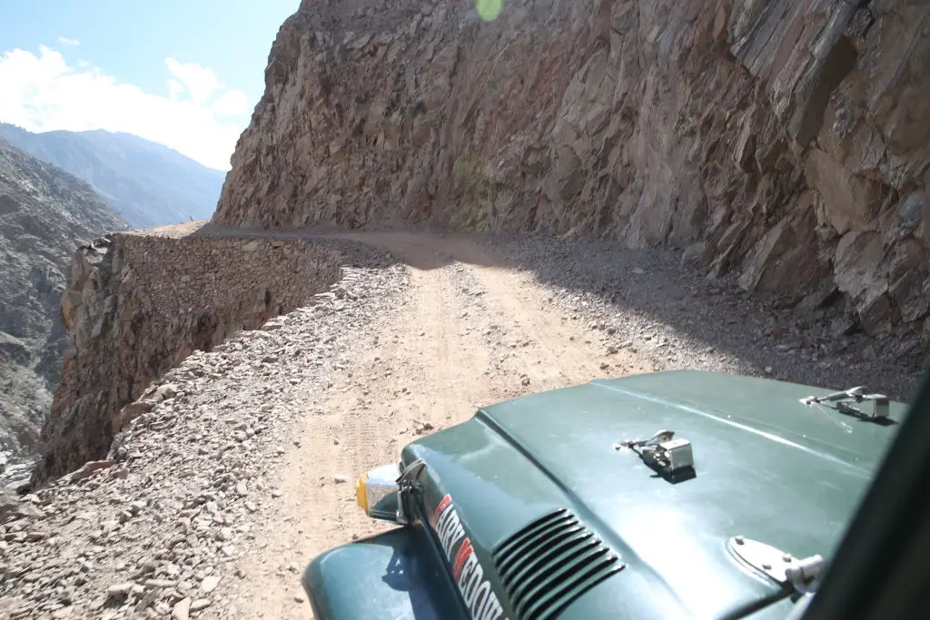 Fairy Meadows Road is one of the world's most dangerous roads. (Anadolu/Contributor/Getty)