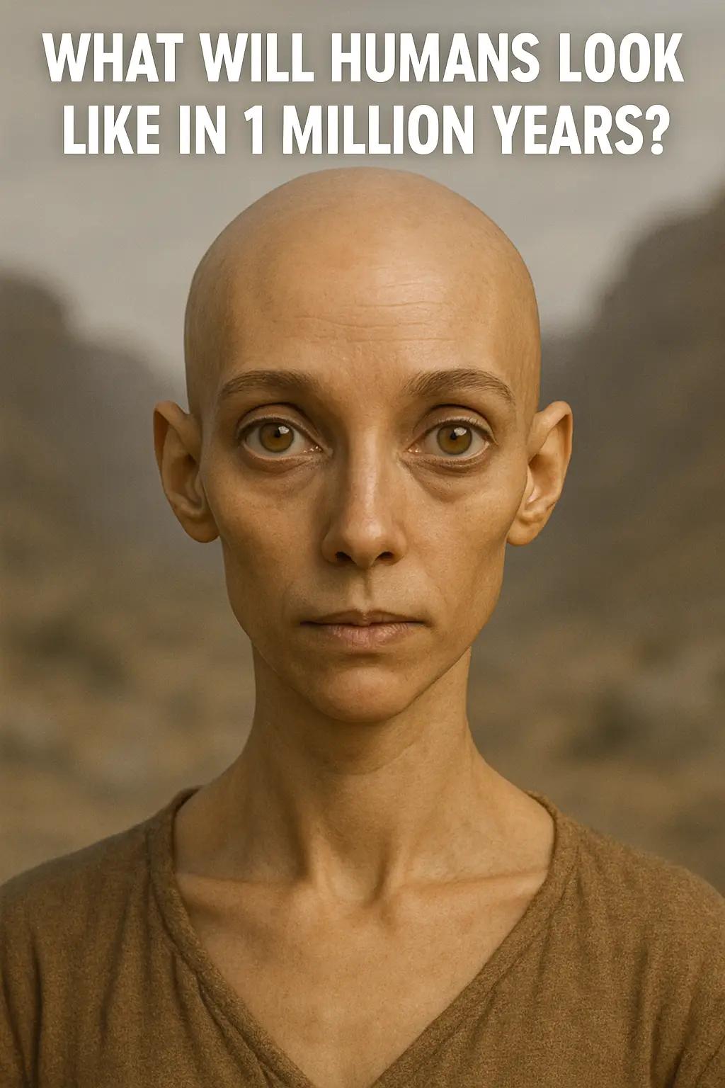 ChatGPT has depicted an image of humans in a million years from now (ChatGPT)