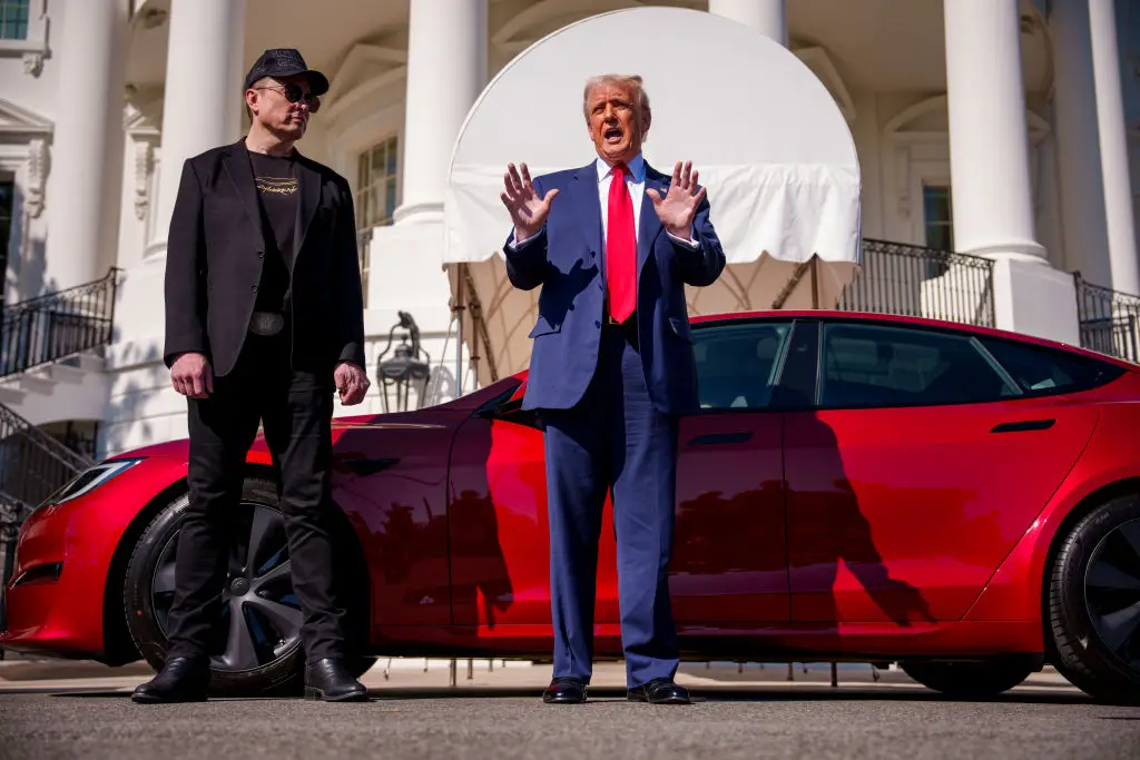 Tesla had a rocky 2025 but ended on a high (Andrew Harnik / Staff / Getty)