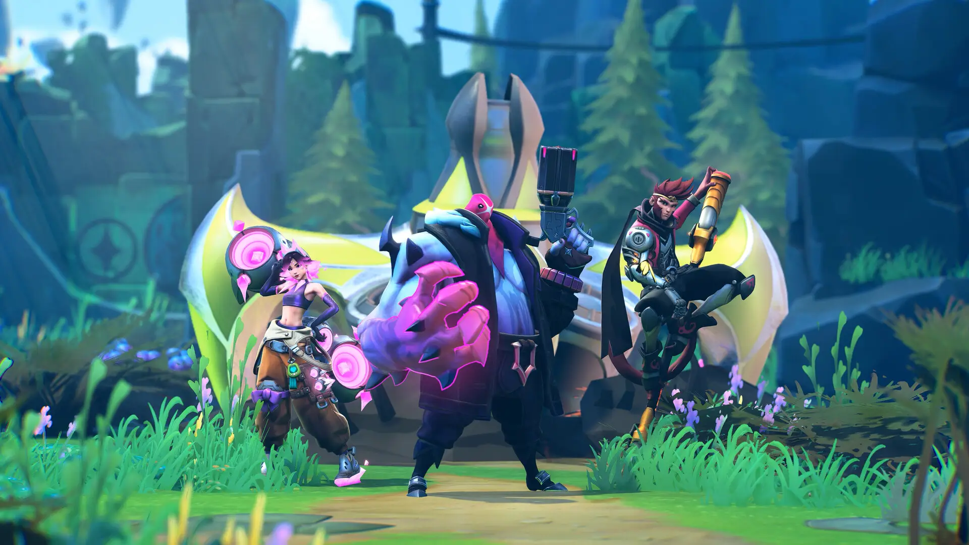 SUPERVIVE is a free-to-play, action-packed battle royale. (Steam)