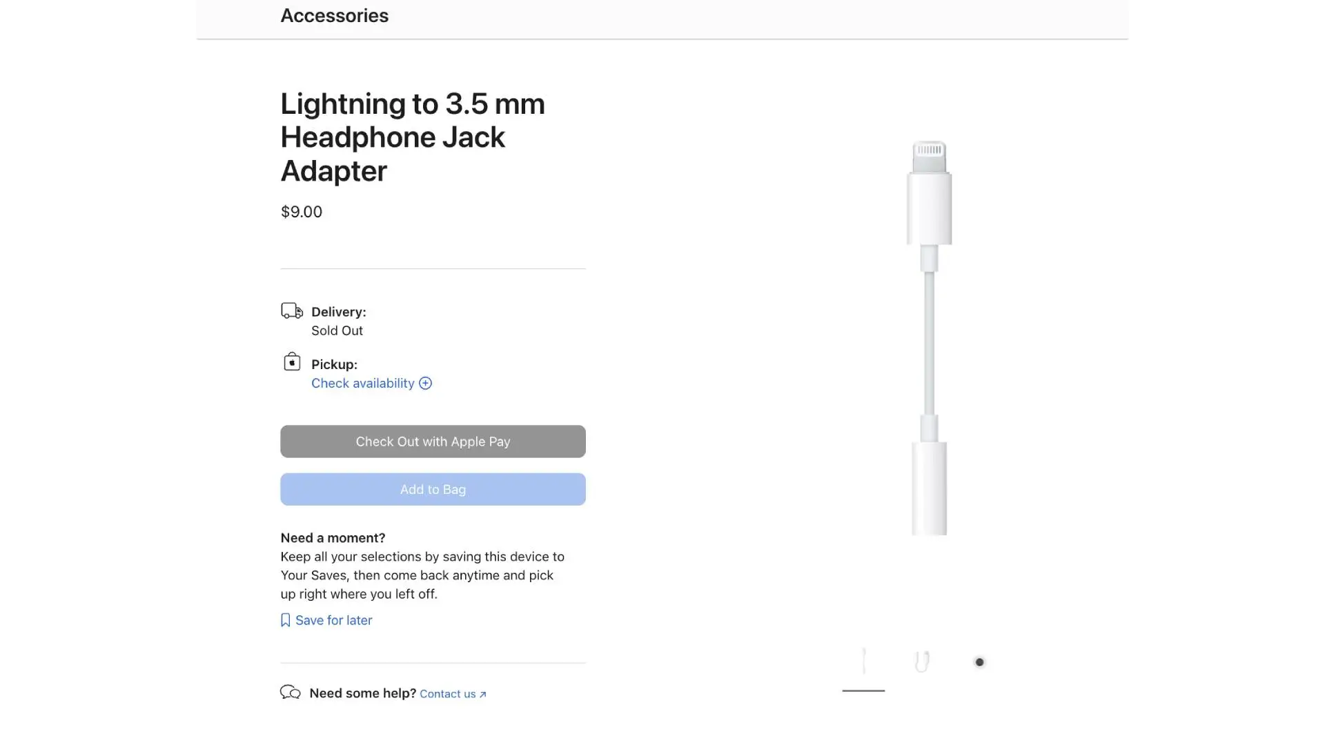 Another one bites the dust (Apple)