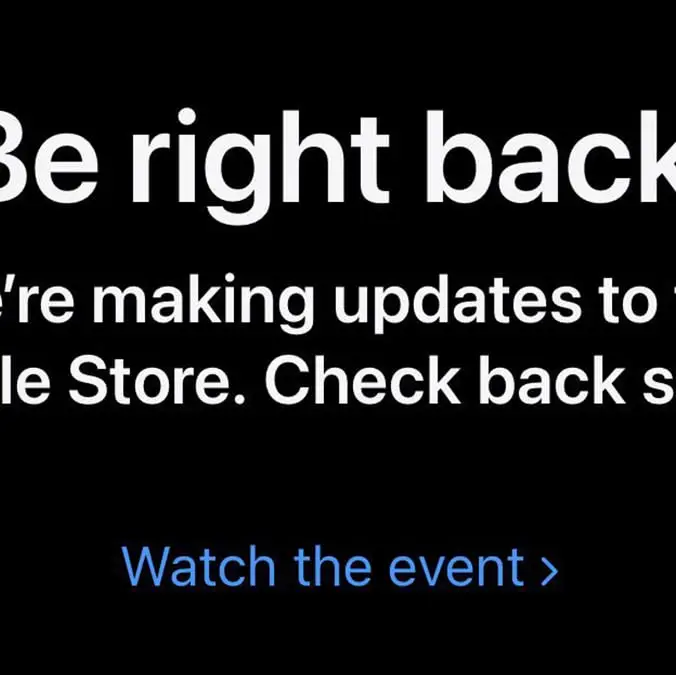 Apple store disabled worldwide as they prep for major event happening today
