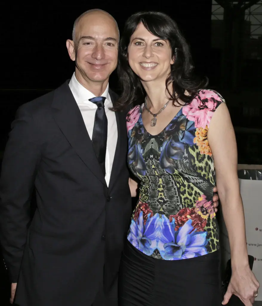The Bezos pair split in 2019. (Bloomberg/Contributor/Getty)