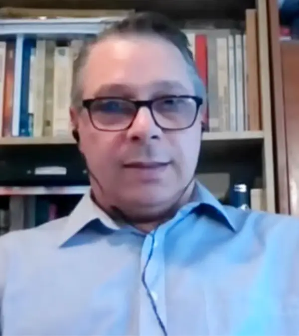 Vopson points to the laws of physics as a hint to living in a computer simulation / YouTube/@Conor-Ryan