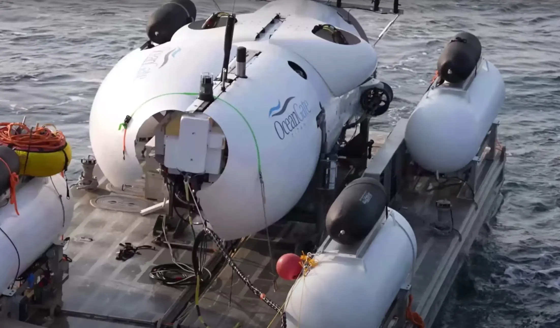 A man who went on the Oceangate submersible just days before it imploded last year has shared his experience on YouTube (YouTube/DALLMYD)