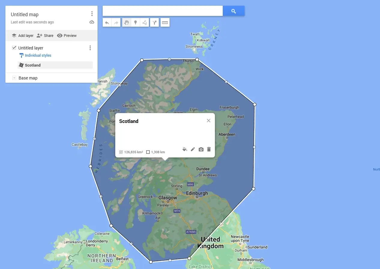 Downloading maps offline can save you in moments when you don't have signal (Google Maps)