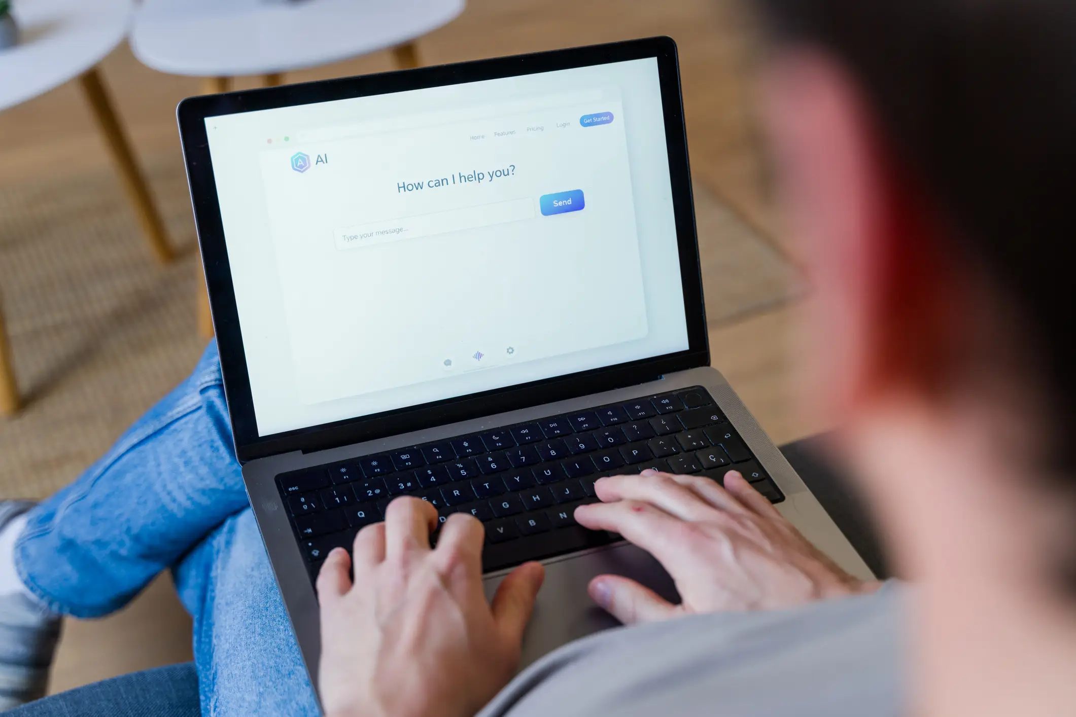 A study suggests people who regularly use AI report more loneliness than those who don’t (Creative Images Lab/Getty Images)