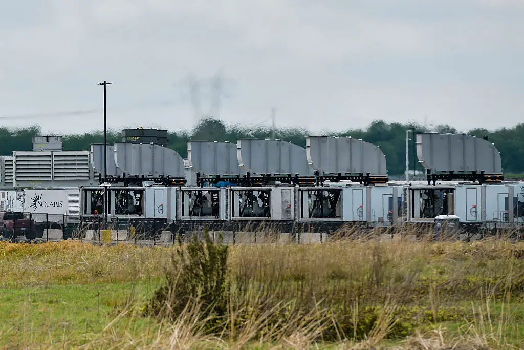 Memphis health officials have granted xAI a new permit which allows 15 methane gas turbines to be used at its data center (Brandon Dill for The Washington Post via Getty Images)