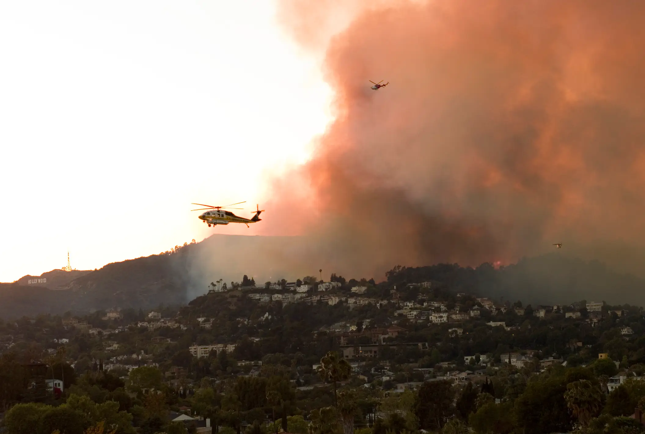 Los Angeles continues to be ravaged by wildfires over the years (Reza Estakhrian / Getty)